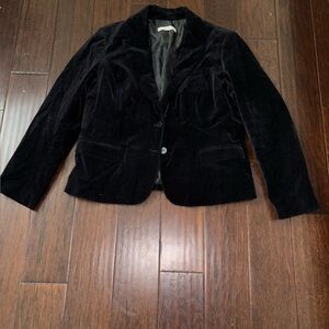 New York & Company Dark Gray Satin Jacket